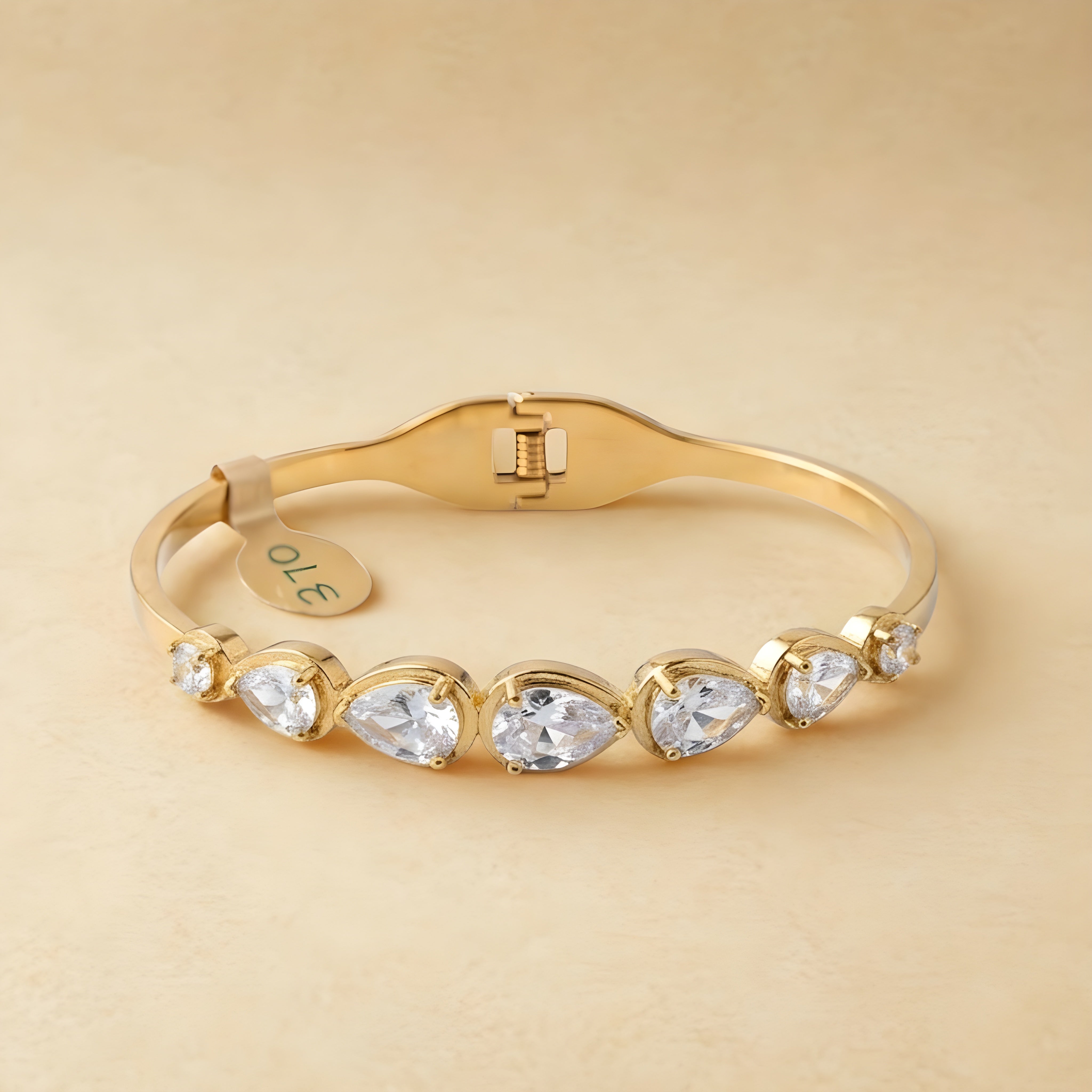 Golden Laurel Bangle