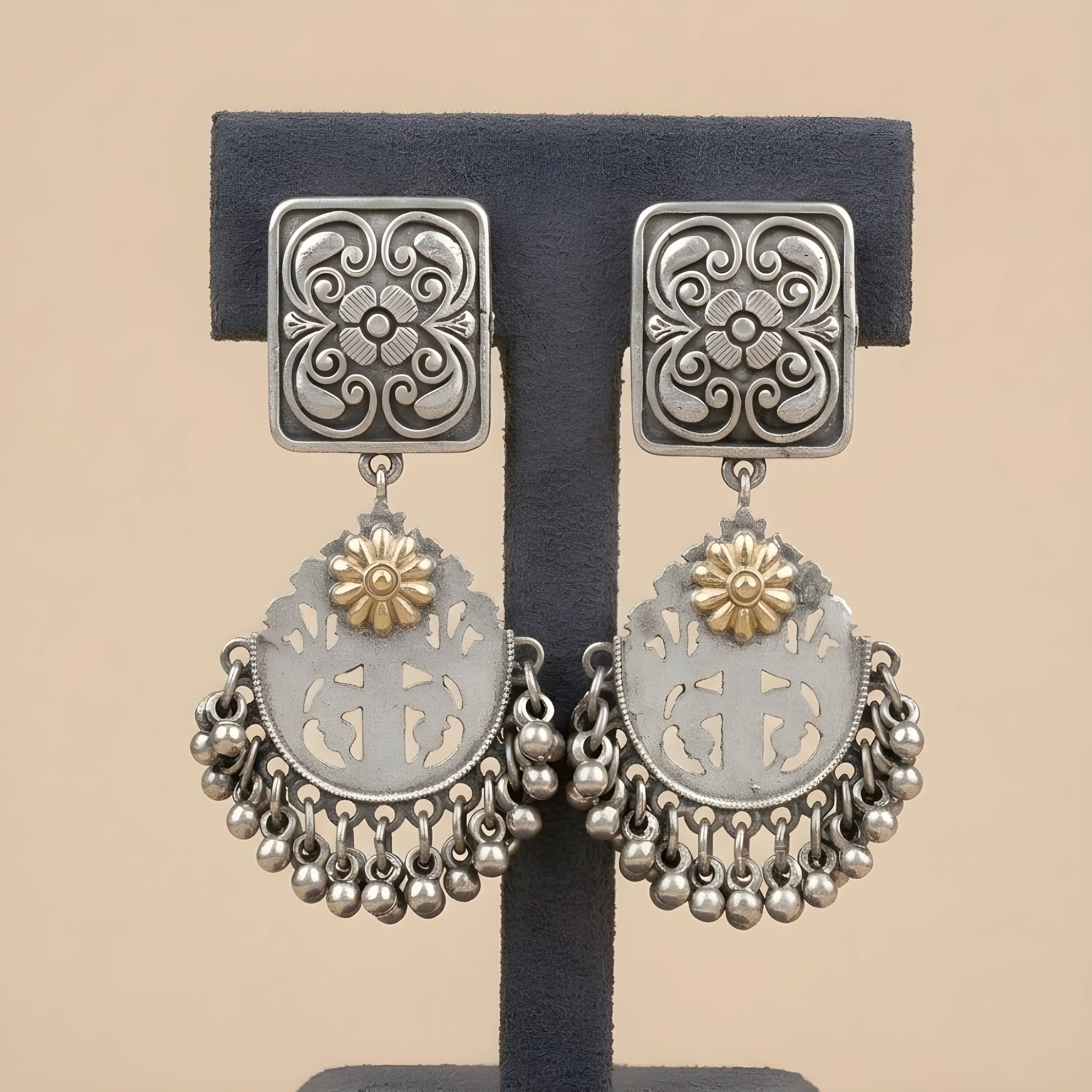 Vintage Chandbali Drops