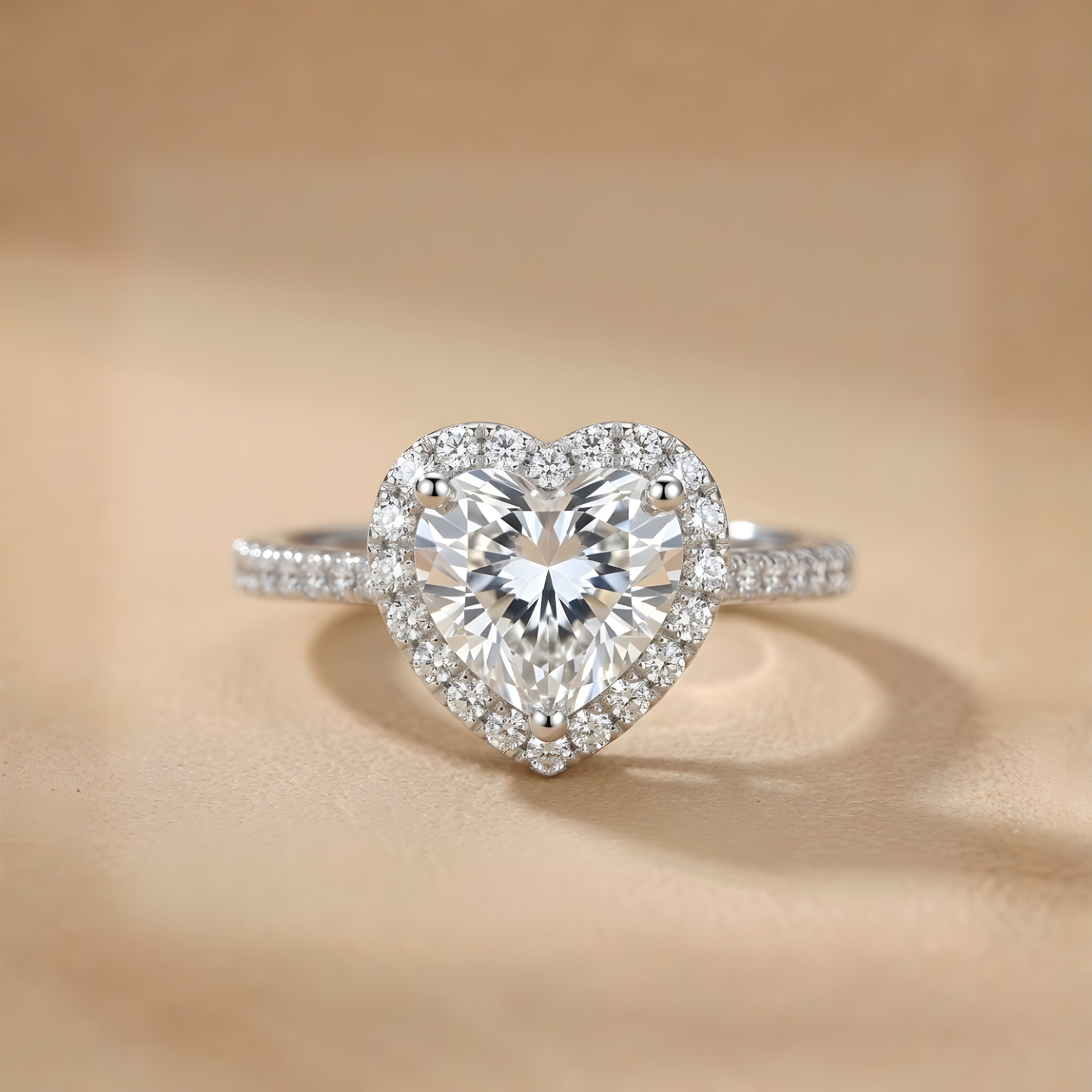 The Diamond Heart Solitaire