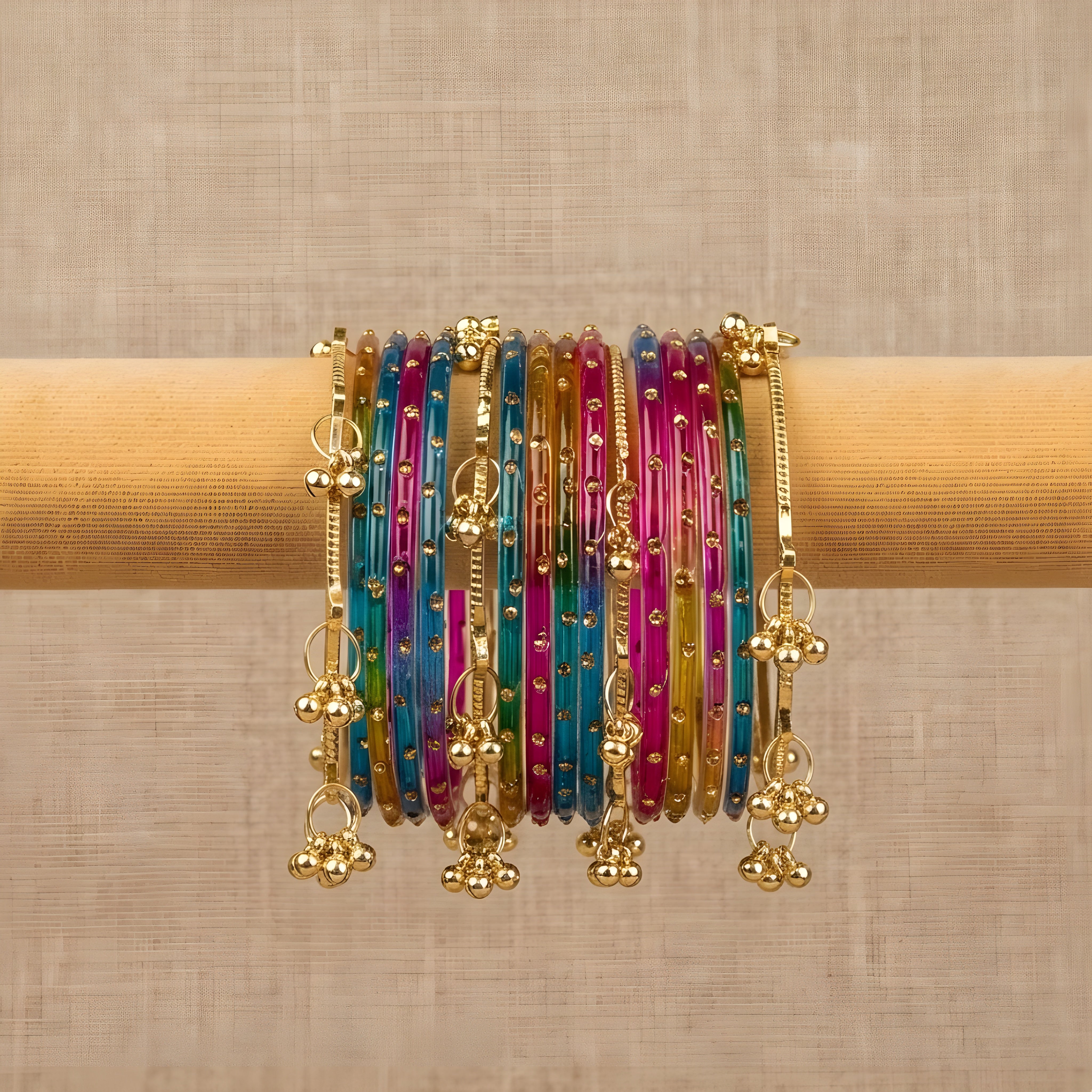 multicolor kashmiri bangle