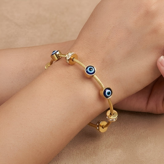 Evil Eye Charm Bracelet