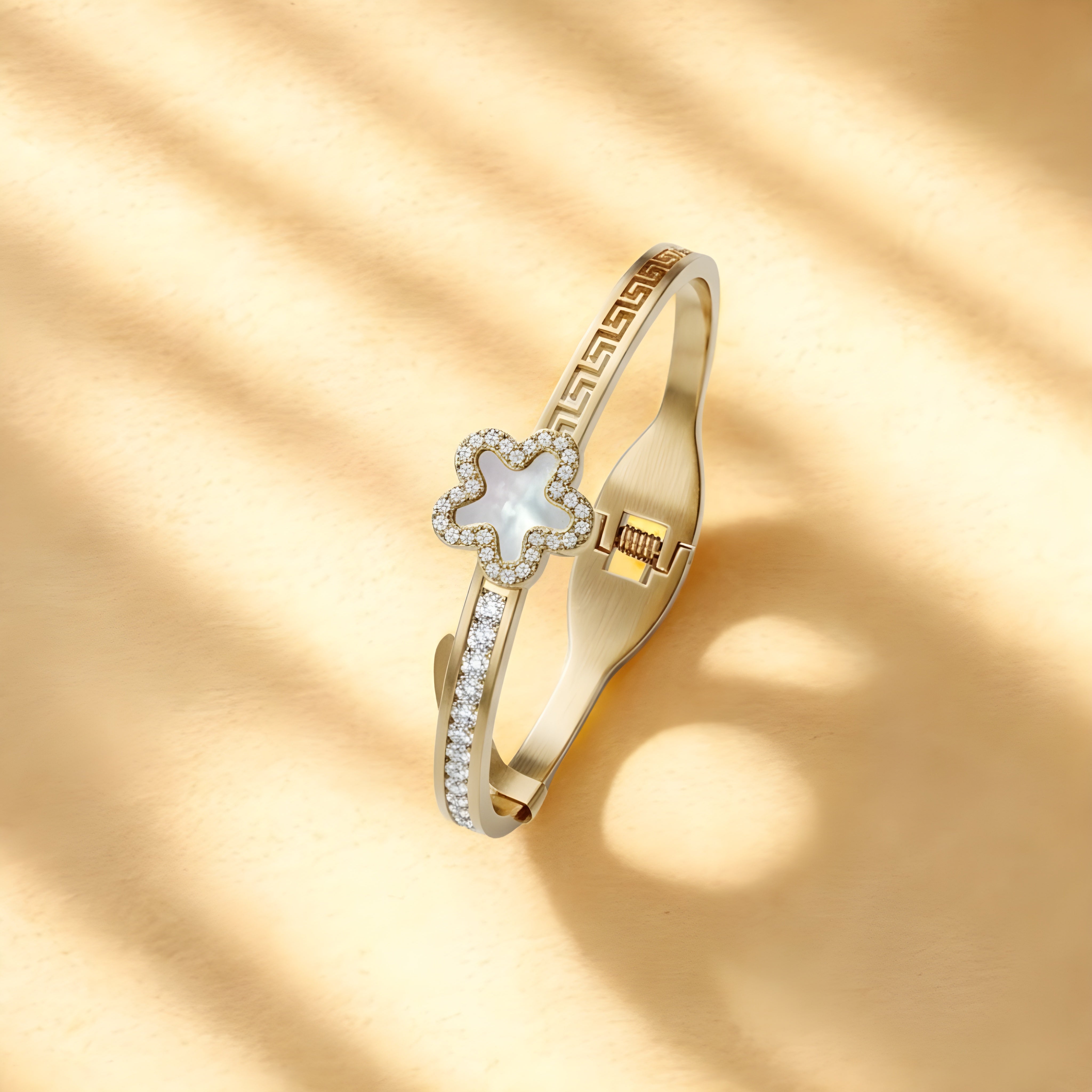 Pearl Blossom Bangle