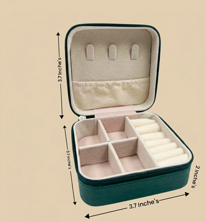 Green jewellery box